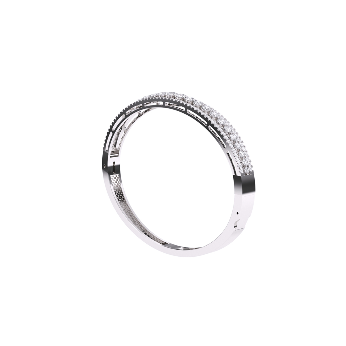 Impressive Round Diamond Bracelet For Women